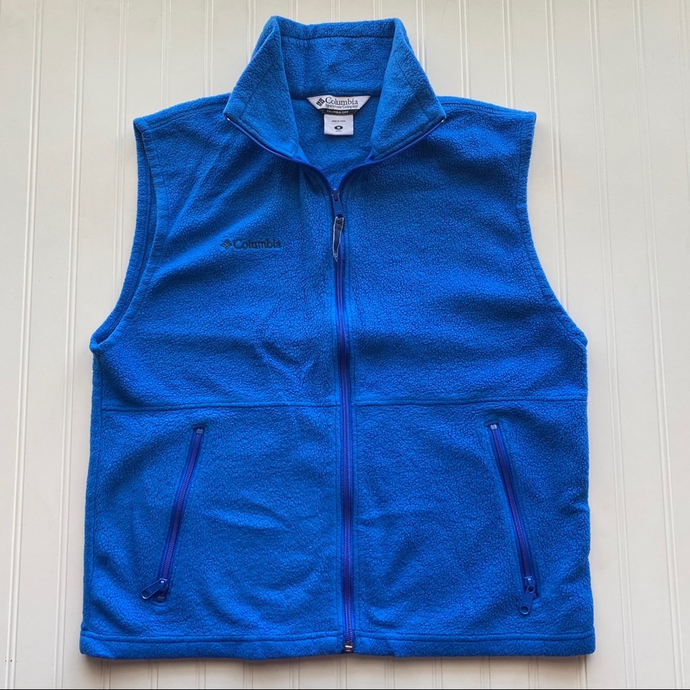 Columbia | Blue Benton Springs Fleece Vest - Picture 2 of 5